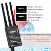 G618 Three Antennas Professional Radio Frequency Detection Device Gsm GPS RF Signal Detector Anti Wiretapping Wireless Camera Detects